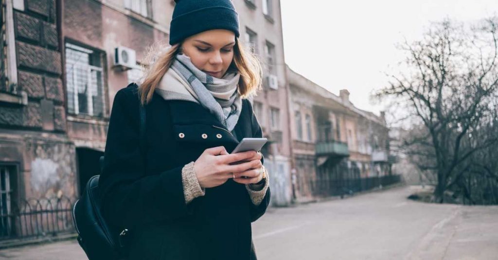 Abrigo de lana para mujer
