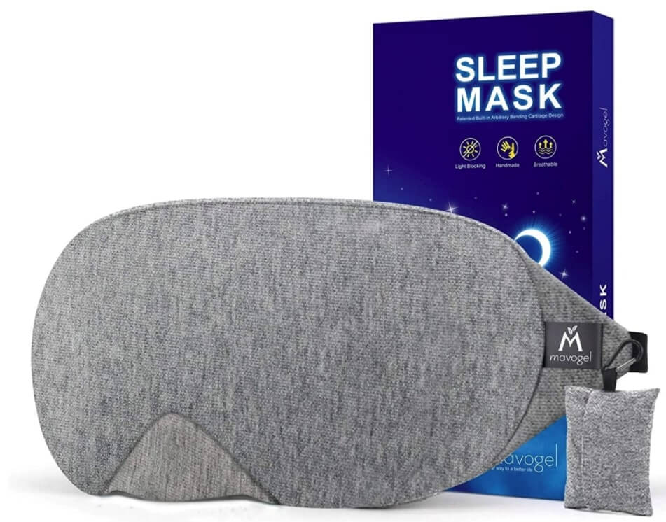 Antifaz para dormir de algodón