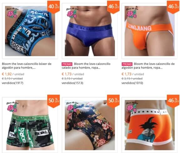 ropa interior de hombre sexy