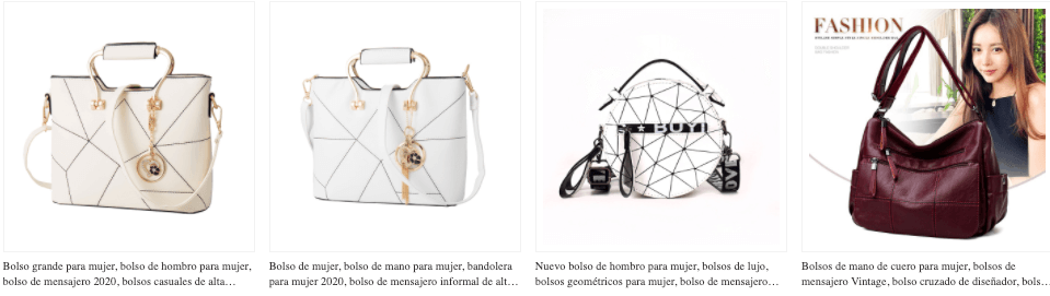 aliexpress bolsos de mano