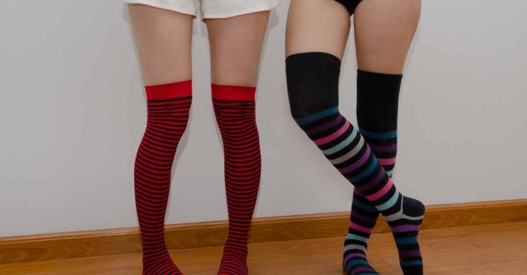 Calcetines hasta el muslo