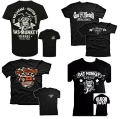 camiseta gas monkey