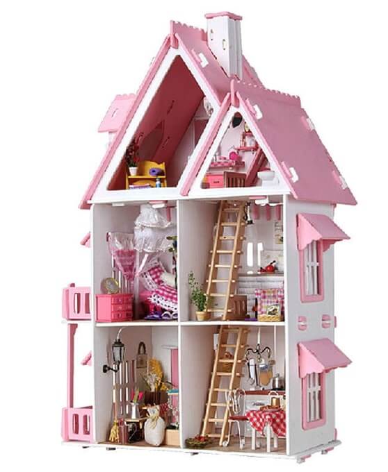 Casa de muñecas en 3D