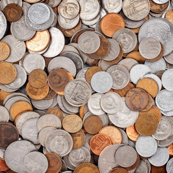 Cómo limpiar monedas antiguas