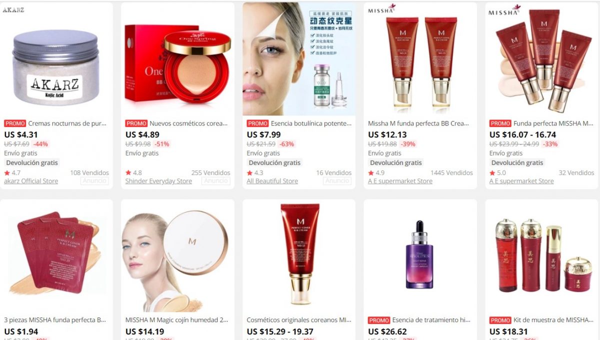 Las mejores tiendas de cosméticos coreanos para el cuidado de la piel