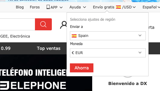 DealExtreme en español