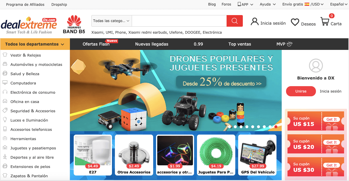 DealExtreme: ¿Es fiable? Productos, entrega y ¡opiniones!