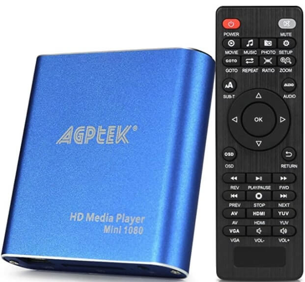AGPTEK MKV Media Player – Streaming Digital