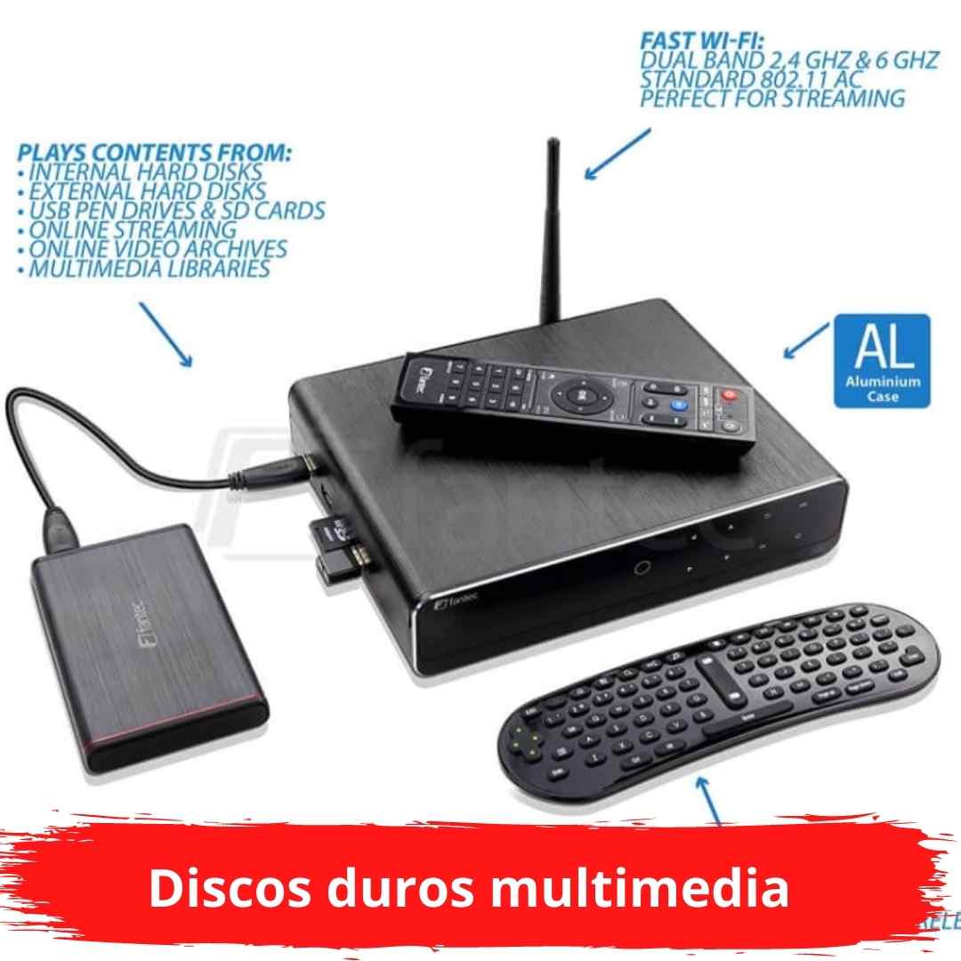 Mejores Disco duro multimedia que puedes comparar a buen precio