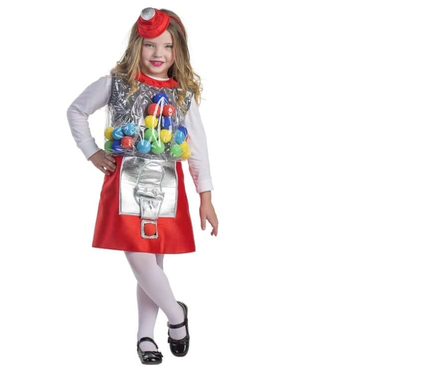 Disfraz de máquina de chicles Dress Up America