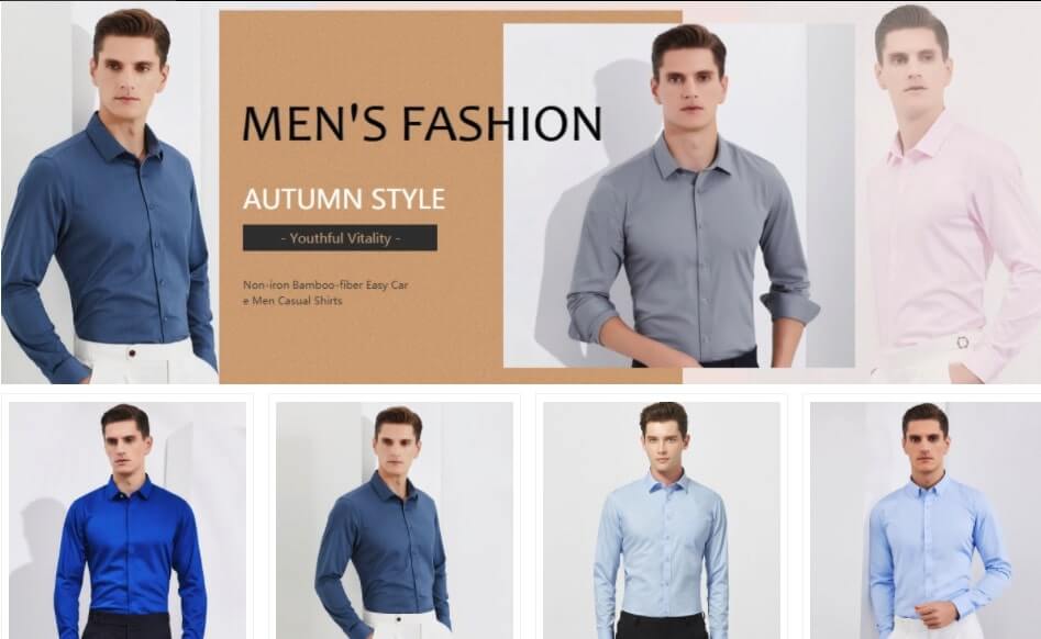 camisas para hombre de vestir