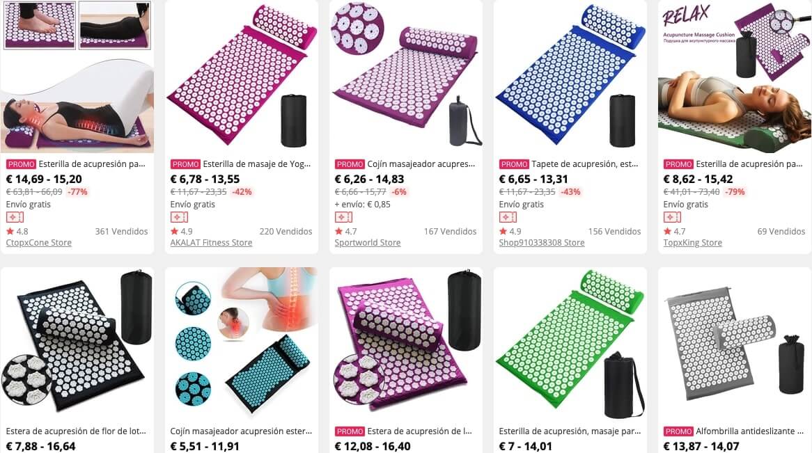 Esterillas de Pranamat