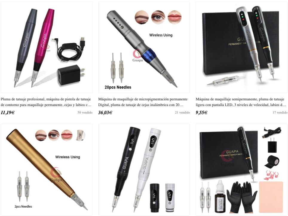 maquillaje permanente y microblading aliexpress