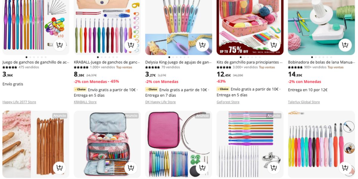 Evaluación y Consejos sobre el Kit de Ganchos para Tejer de AliExpress