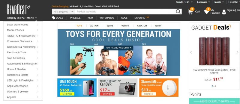 De Compras por GearBest