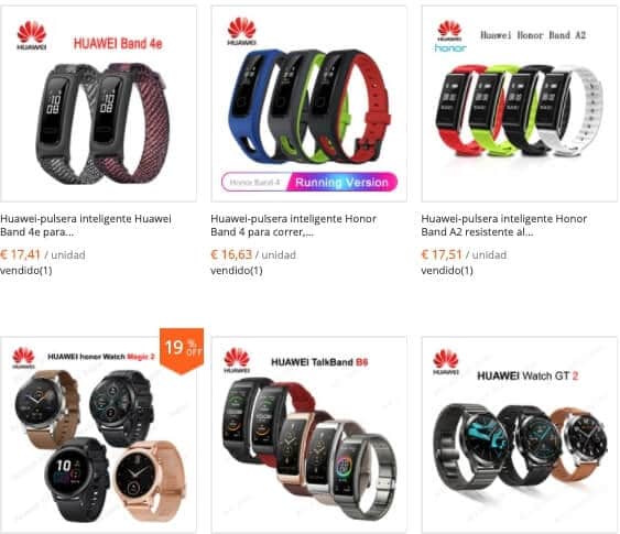 pulseras de actividad baratas