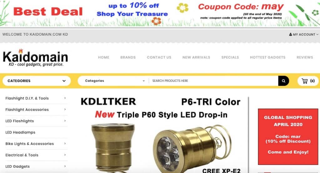 🥇 Kaidomain: Análisis y Opiniones de esta tienda china ¿es fiable?