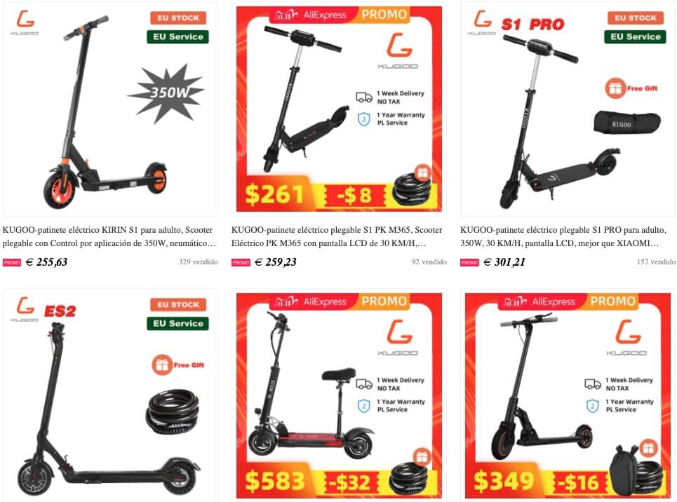 patinetes electricos