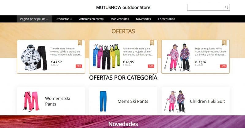 chaquetas para esquiar