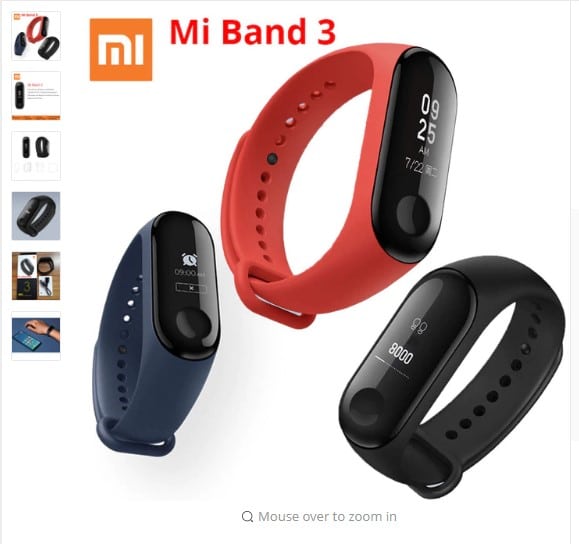 pulsera xiaomi
