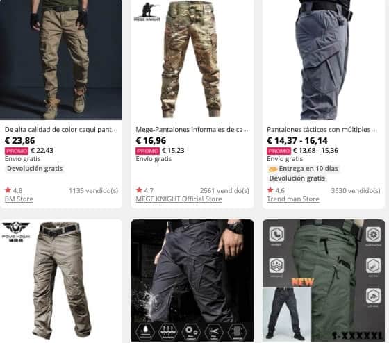 Pantalones tácticos 5.11