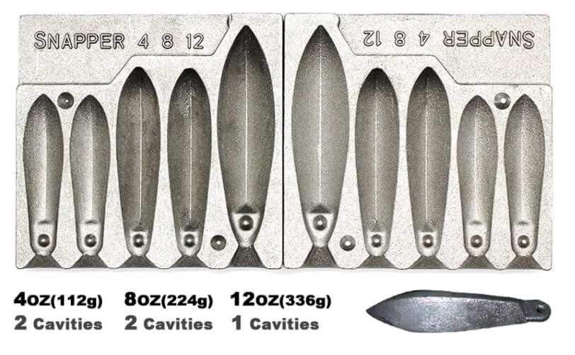 Combo de Moldes de plomo