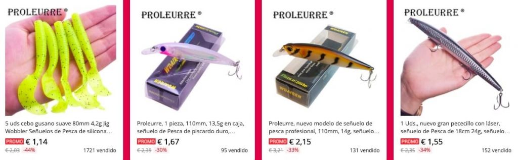 señuelos pesca Proleurre