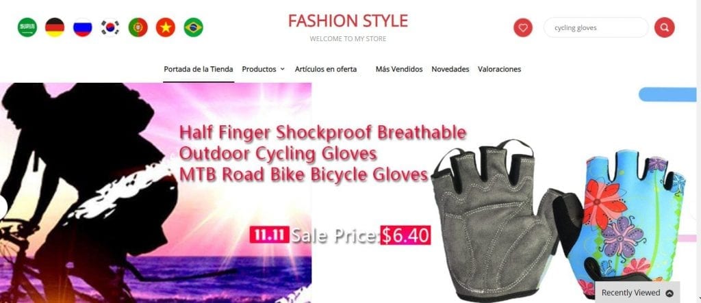 aliexpress ciclismo