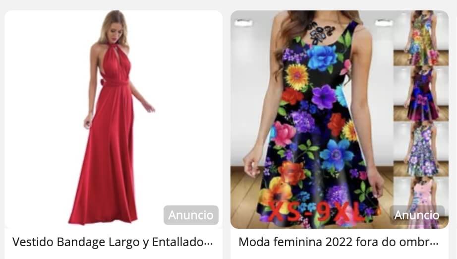 Ropa mujer color rojo