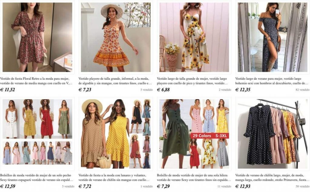 comprar tus vestidos de fiesta