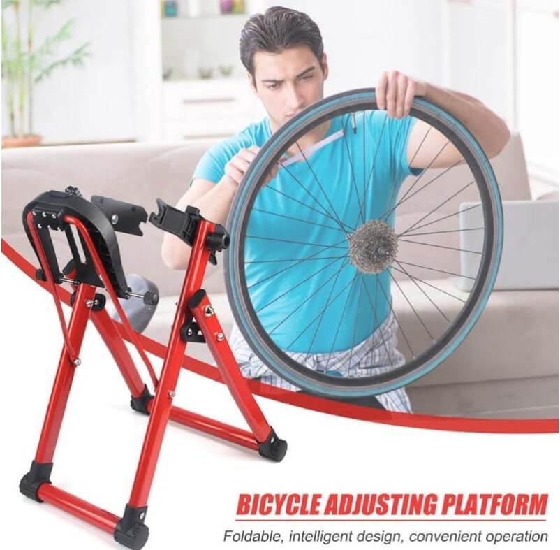 Soporte herramienta de reparación de bicicletas