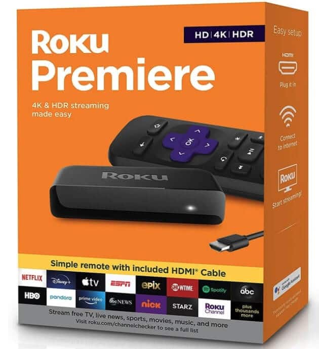 Roku Premiere HD/4K/HDR