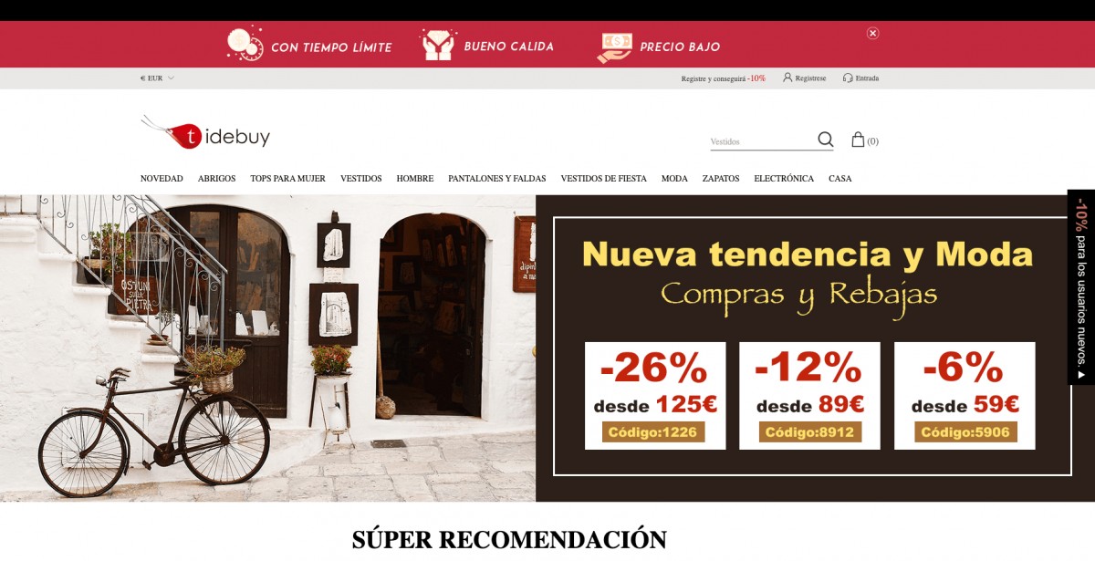 Tidebuy, Análisis y Opiniones ¿Es fiable?