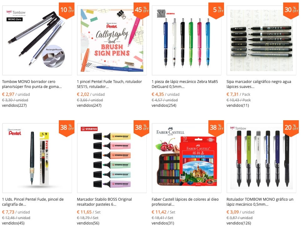 materiales para grafólogos