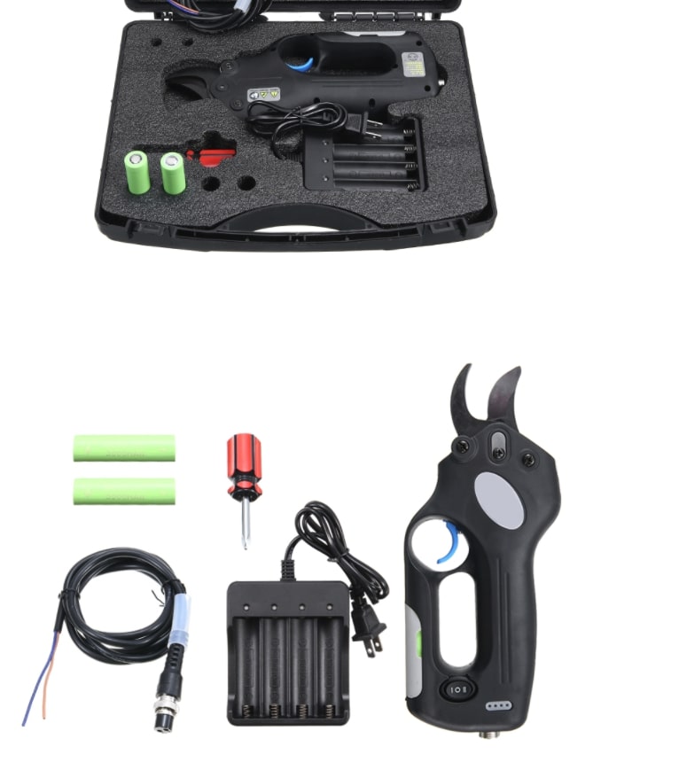 Tijeras de podar recargables