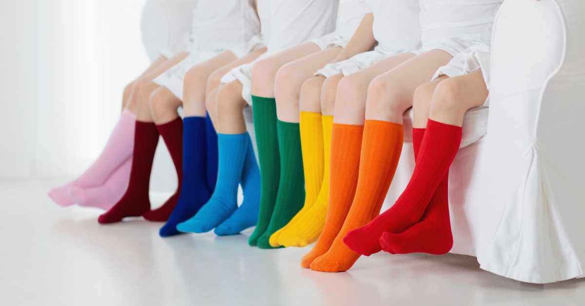 Tipos de calcetines - Instrucciones sobre cómo llevarlos