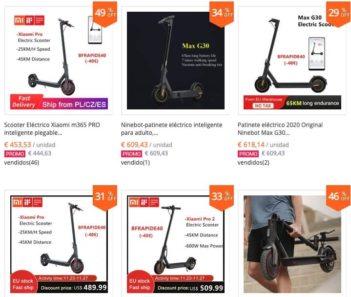 mejores patinetes electricos