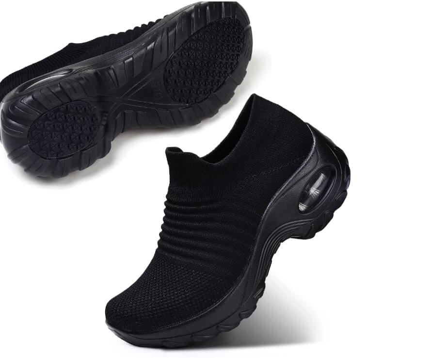 Descubre las Zapatillas de Malla Transpirable Sin Cordones para Mujer