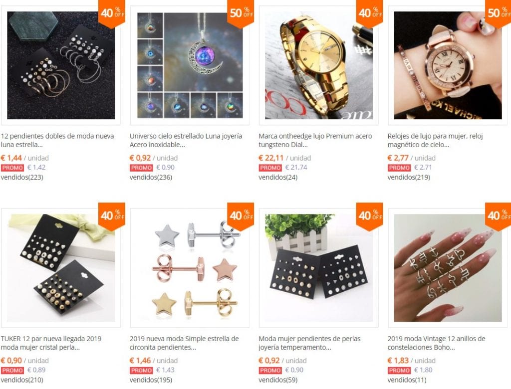accesorios baratos mujer