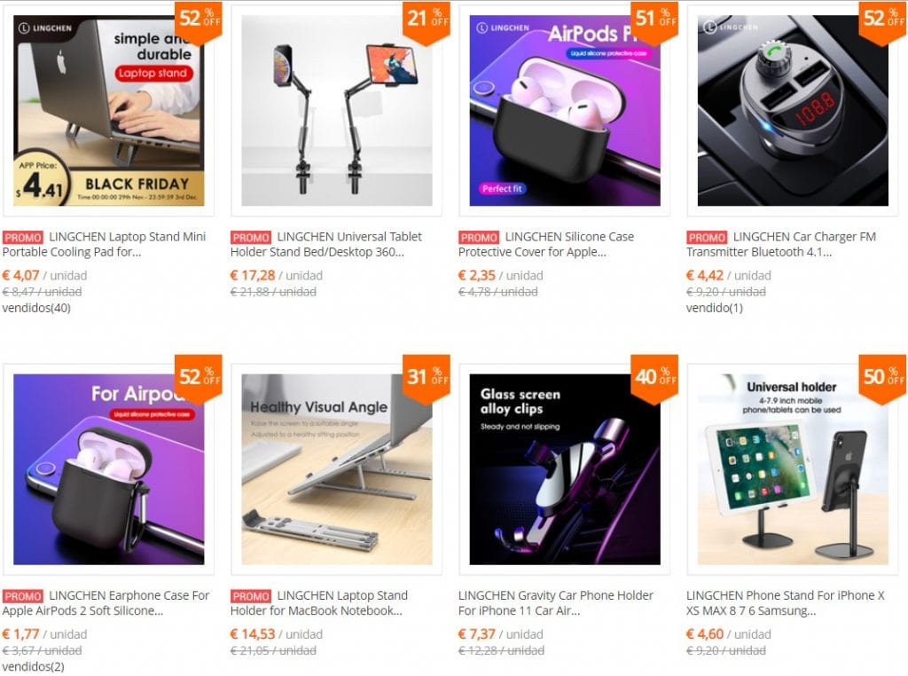accesorios para moviles y tablets