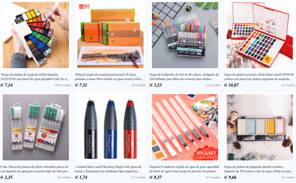 acuarelas profesionales