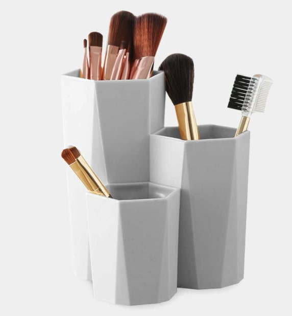 almacenamiento de brochas de maquillaje,