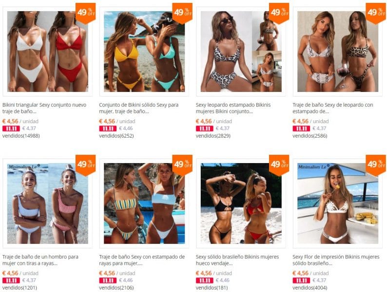 bikinis baratos aliexpress