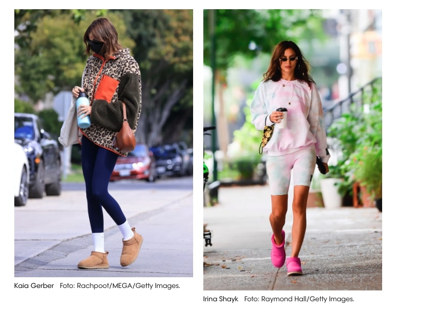 botas UGG rosas