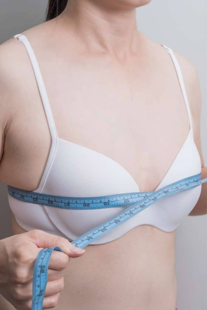 calcular la talla de sujetador