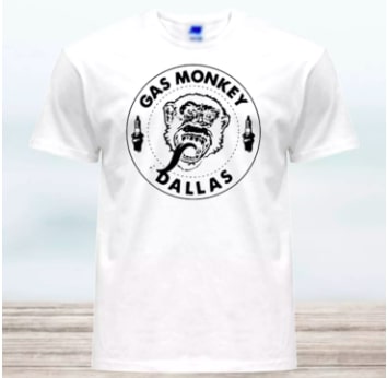 camiseta de gas monkey