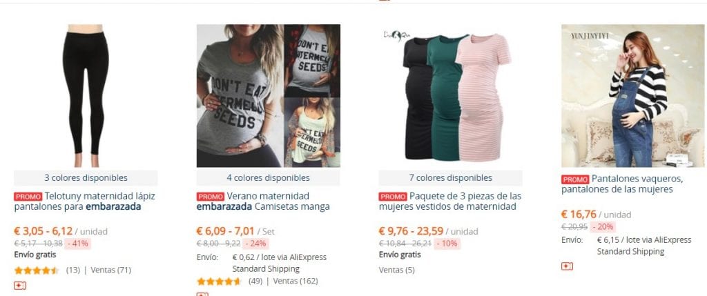 comprar ropa barata en aliexpress