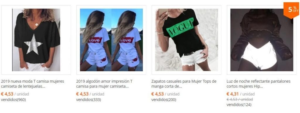 ropa de inlfuencer barata