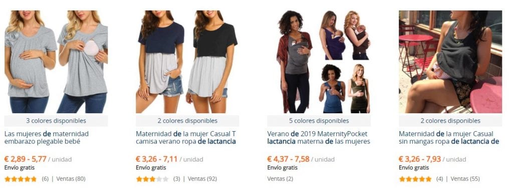 comprar camiseta embrazada