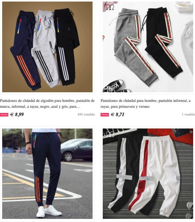 chandal deportivo
